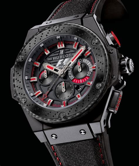 hublot f1 black king power|Hublot f1 watch price.